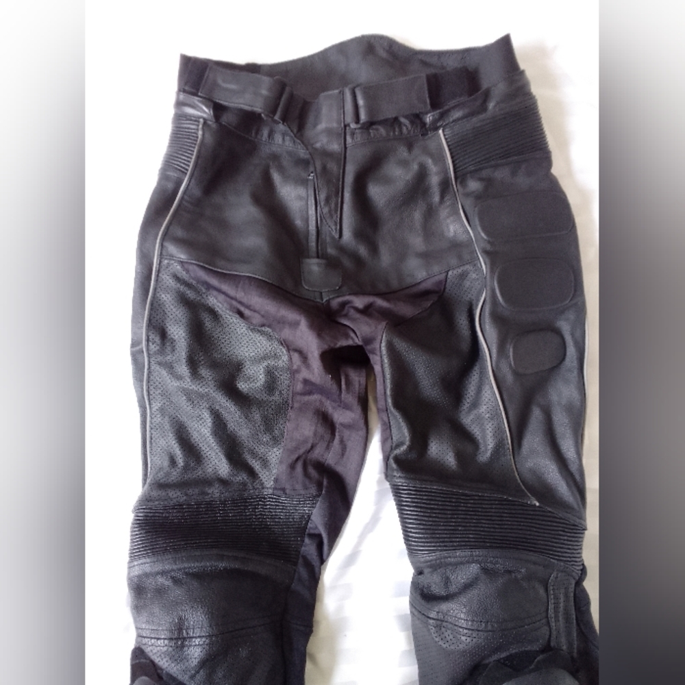 Dainese Lady Women Leather Motorcycle Tracksuit Pants Size 34